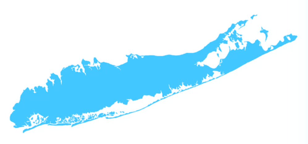 Long Island Map Photo